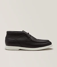 Sienne Grained Leather Desert Boots