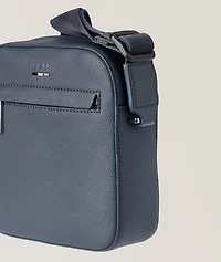 Ray Faux Grain Leather Crossbody Bag