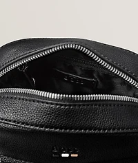Ray Faux Grain Leather Crossbody Bag