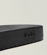 Aryeh Monogram Slide Sandals