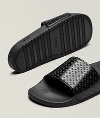 Aryeh Monogram Slide Sandals