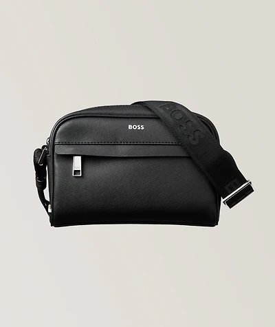 Zair Saffiano Leather Crossbody Bag