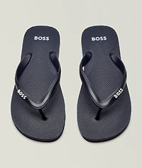 Logo Branded Flip Flop Sandals