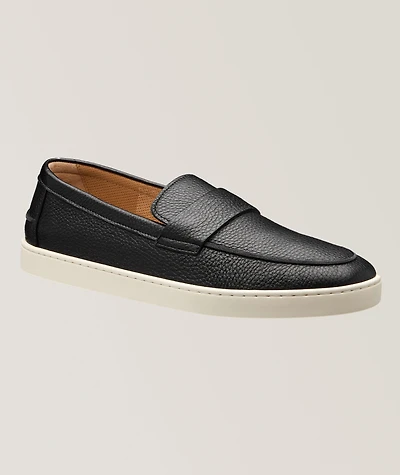 Sifnos Banded Leather Loafers