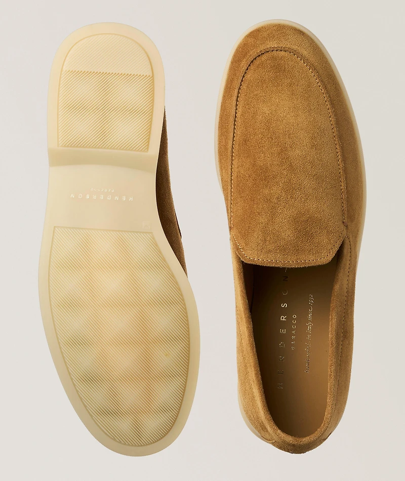 Panarea Suede Loafers
