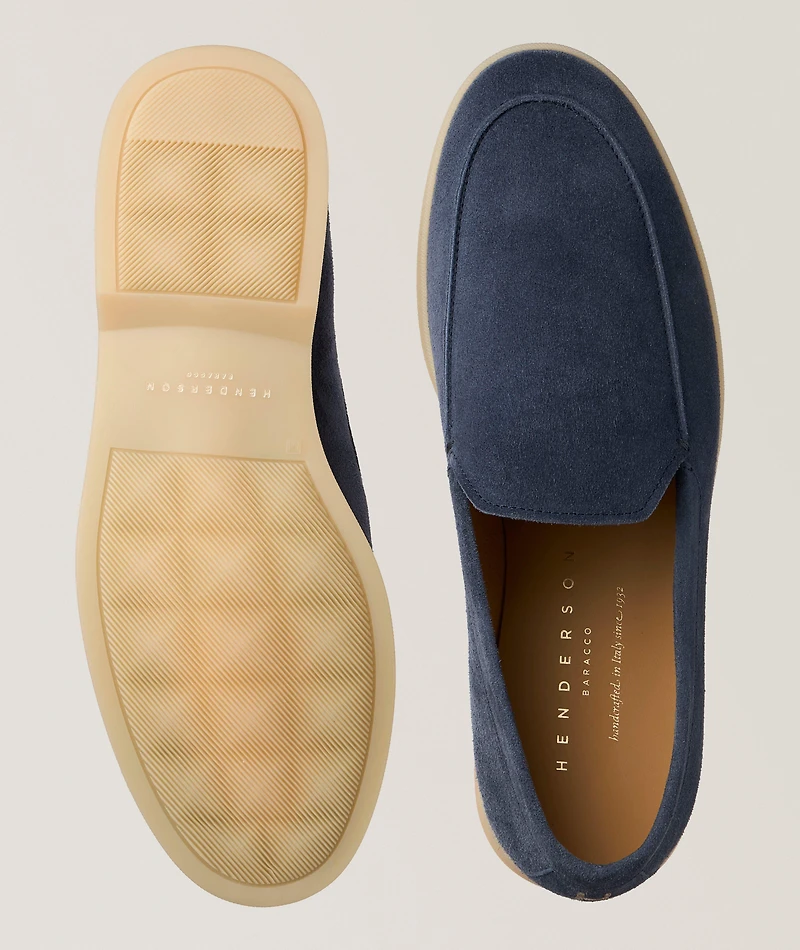 Panarea Suede Loafers