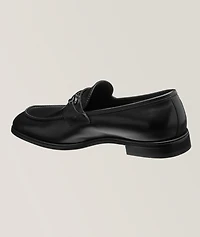 Bentley Double Gancio Leather Loafers