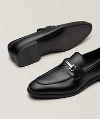 Bentley Double Gancio Leather Loafers