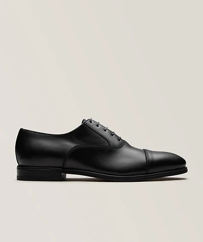 Boston Leather Cap-Toe Oxfords