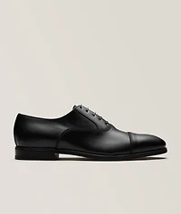 Boston Leather Cap-Toe Oxfords