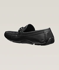 Parigi Monogram Leather Drivers