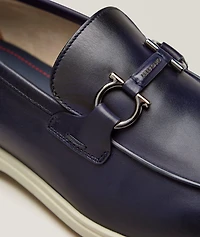Cosimo Double Gancio Leather Loafers