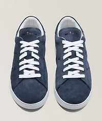 Suede Pick Stitch Sneakers