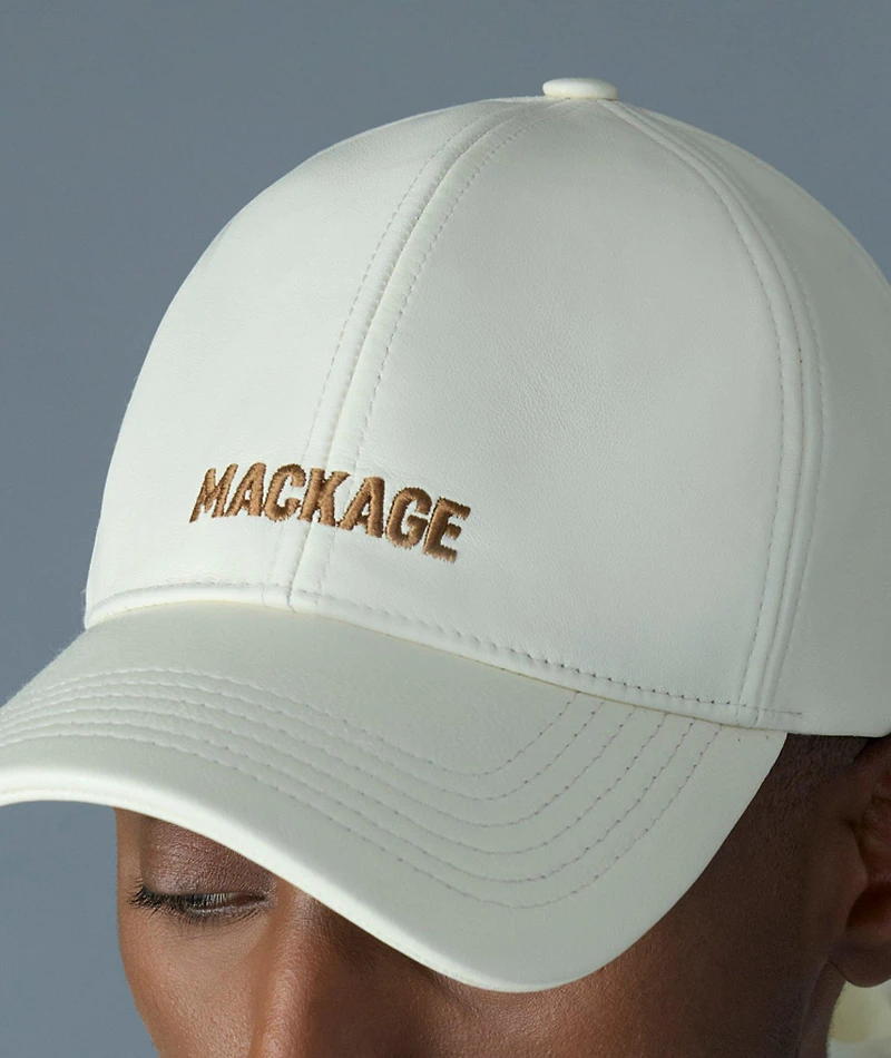 Anderson Leather Logo Cap
