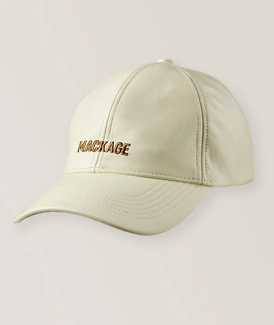 Anderson Leather Logo Cap