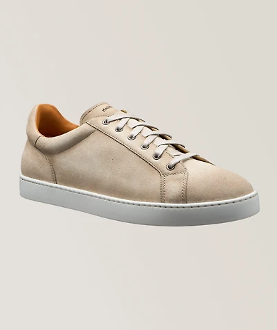Gordie Burnished Suede Sneakers