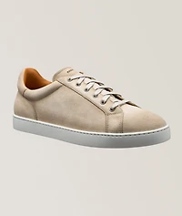 Gordie Burnished Suede Sneakers