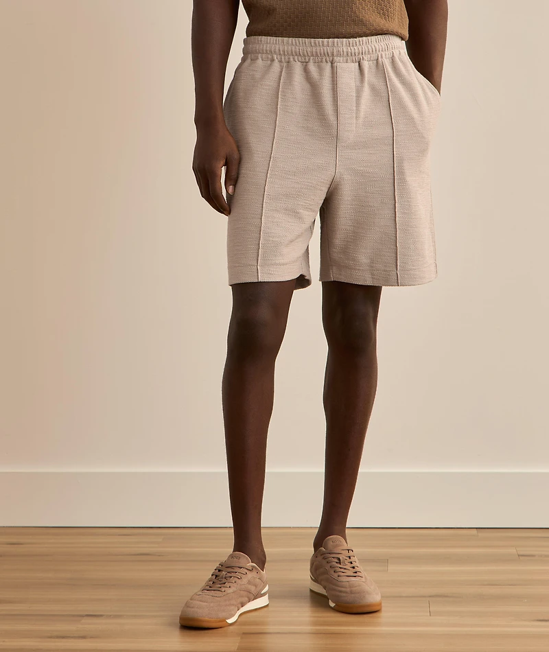 Paco Textured Cotton Shorts