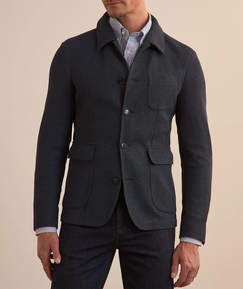Hacu Textured Overshirt