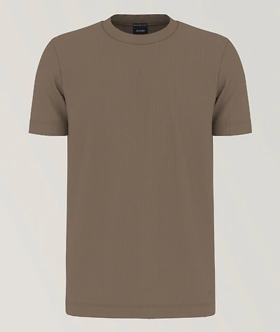 Brandon Textured Cotton Knit T-Shirt