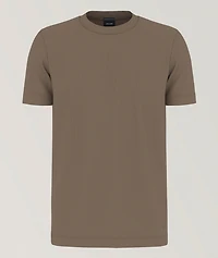 Brandon Textured Cotton Knit T-Shirt