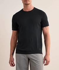Knit Crewneck T-Shirt