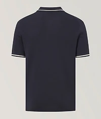 Quarter-Zip Knit Polo