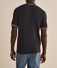 Quarter-Zip Knit Polo