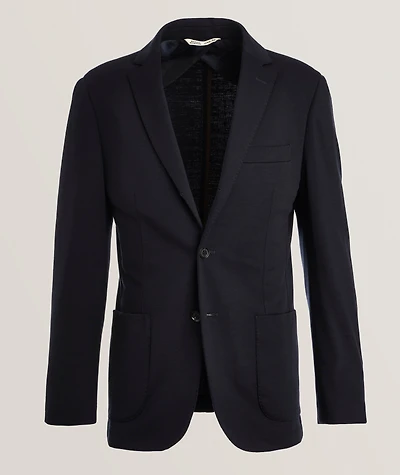 Merino Wool Stitch Sport Jacket
