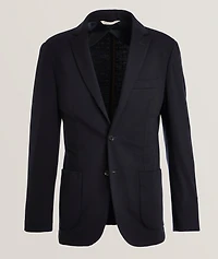 Merino Wool Stitch Sport Jacket