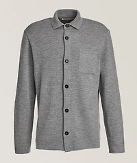 Brera Cashmere-Silk Blend Overshirt
