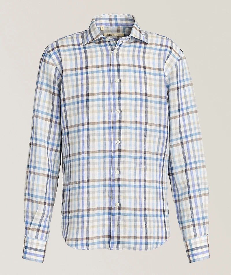 Check Linen Shirt
