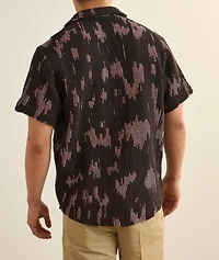 Cuba Crochet Camp Shirt