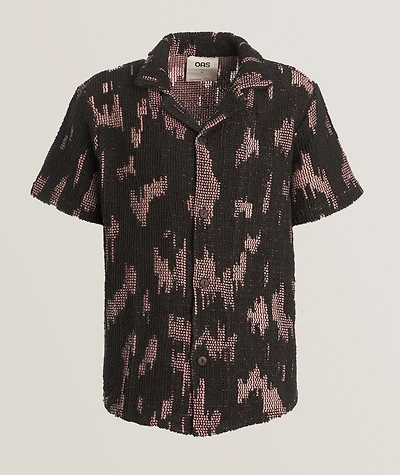 Cuba Crochet Camp Shirt