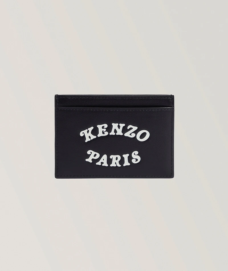 Kenzo Verdy Market Leather Card Holder 