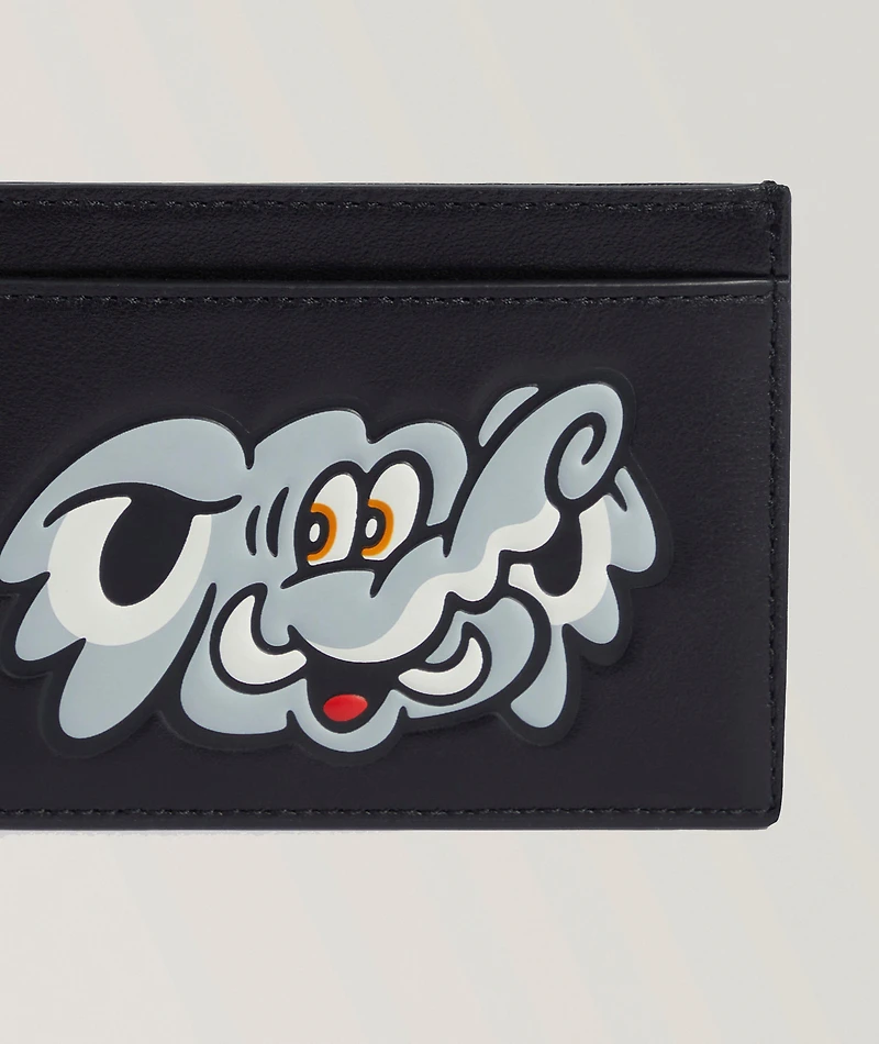 Kenzo Verdy Market Leather Card Holder 