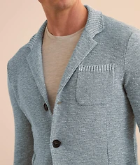 Mouliné Cotton-Blend Cardigan