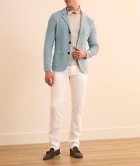 Mouliné Cotton-Blend Cardigan