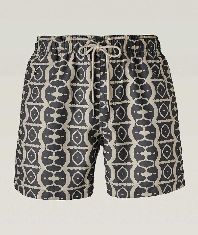 Forge Hypnotise Geo Print Swim Shorts