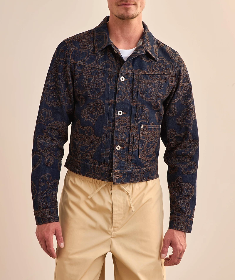 Kenzo By Verdy Embroidered Trucker Jacket