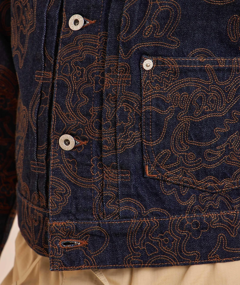 Kenzo By Verdy Embroidered Trucker Jacket