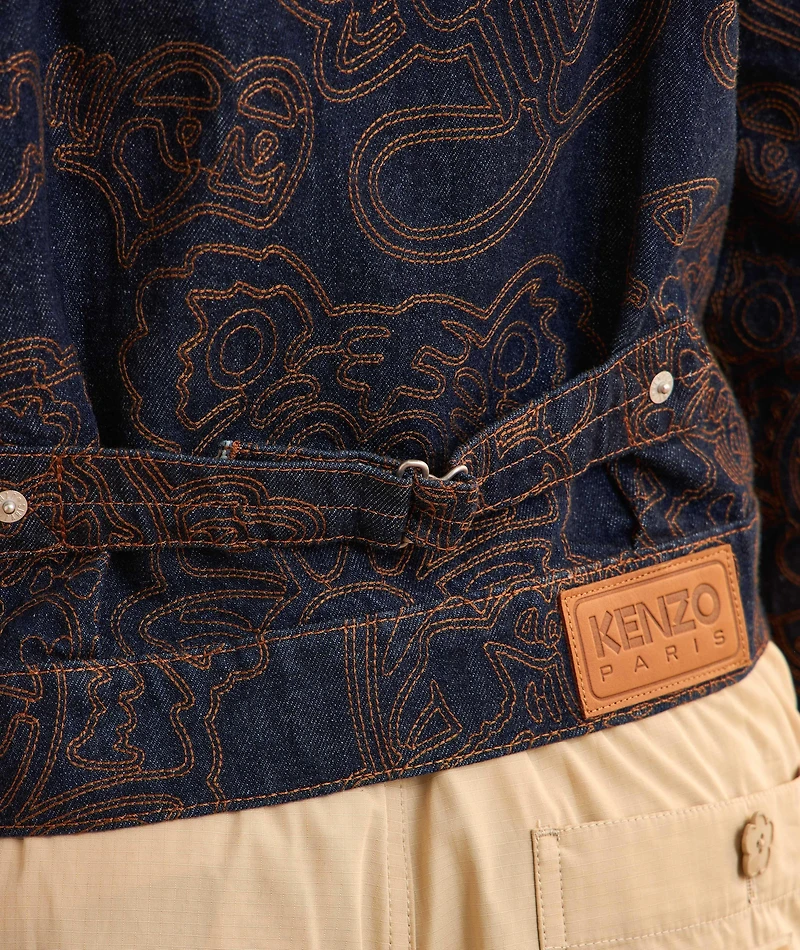 Kenzo By Verdy Embroidered Trucker Jacket