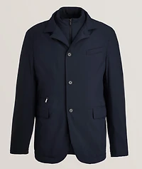 Removable Bib Padded Chore Jacket