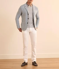 Silk-Cotton Crewneck T-Shirt