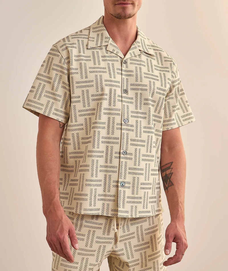 Kenzo Weave Jacquard Shirt