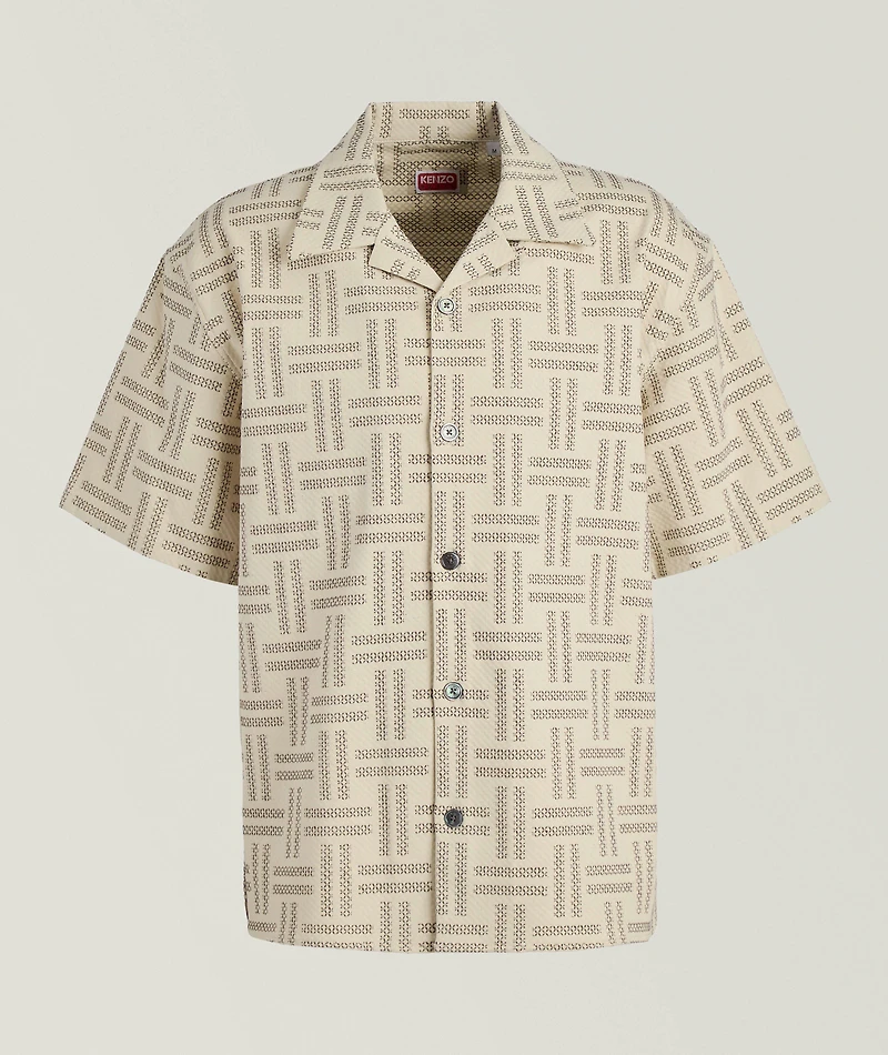 Kenzo Weave Jacquard Shirt