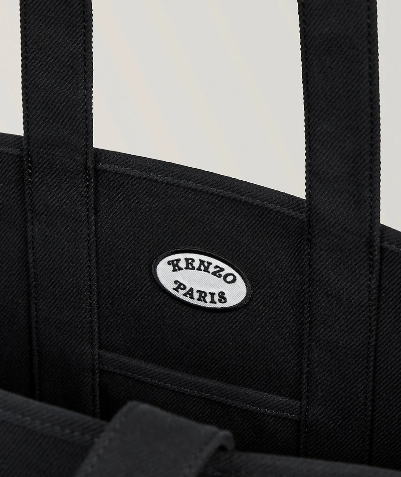 Kenzo Verdy Market Reversible Large Canvas Tote