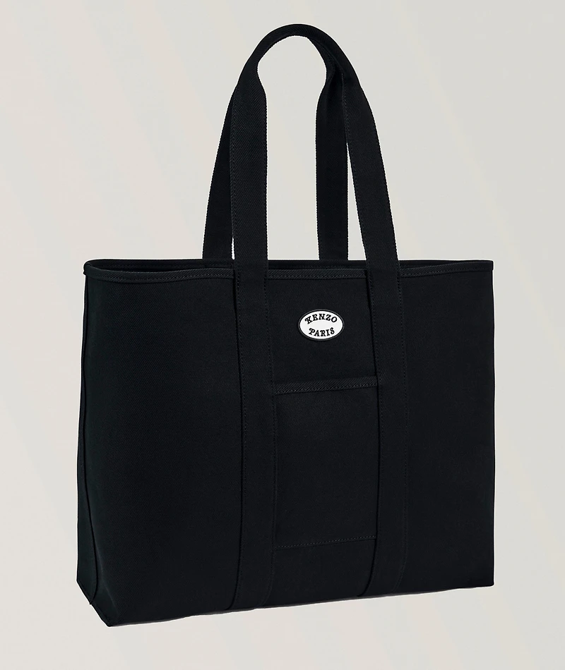 Kenzo Verdy Market Reversible Large Canvas Tote