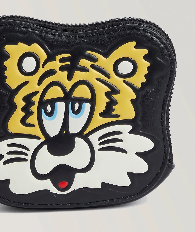 Kenzo Verdy Market Leather Coin Pouch