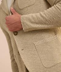 Mouliné Cotton-Blend Cardigan
